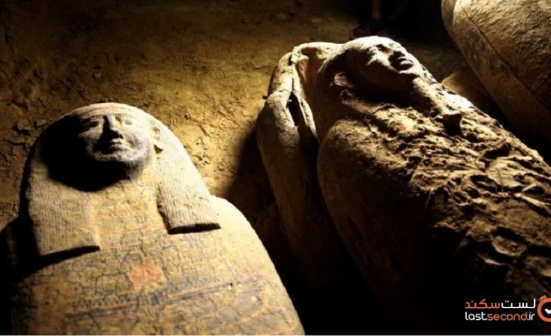 مقبره عجیبی در مصر پس از 2500 سال بازگشایی شد! +تصاویر