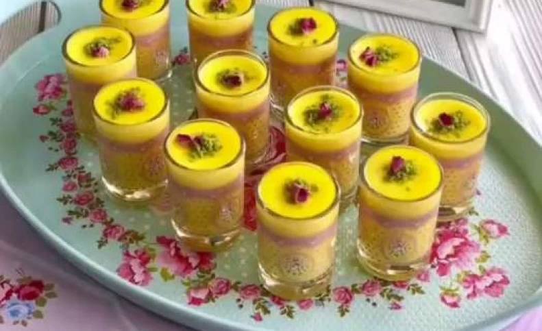 طرز تهیه فرنی زعفرانی خوشمزه و ساده مخصوص افطار