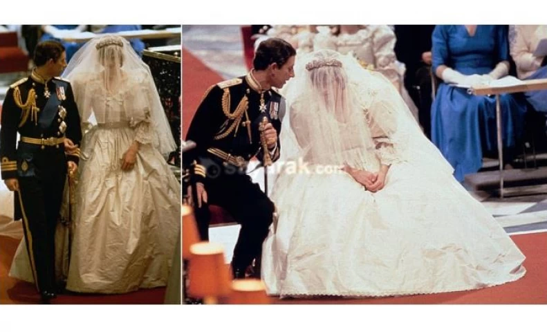 چروکیده ترین و تاسف آورترین لباس عروسی در تاریخ