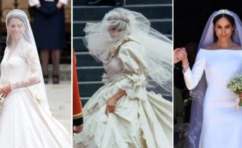 گران قیمت ترین لباس های عروسی خاندان های سلطنتی دنیا