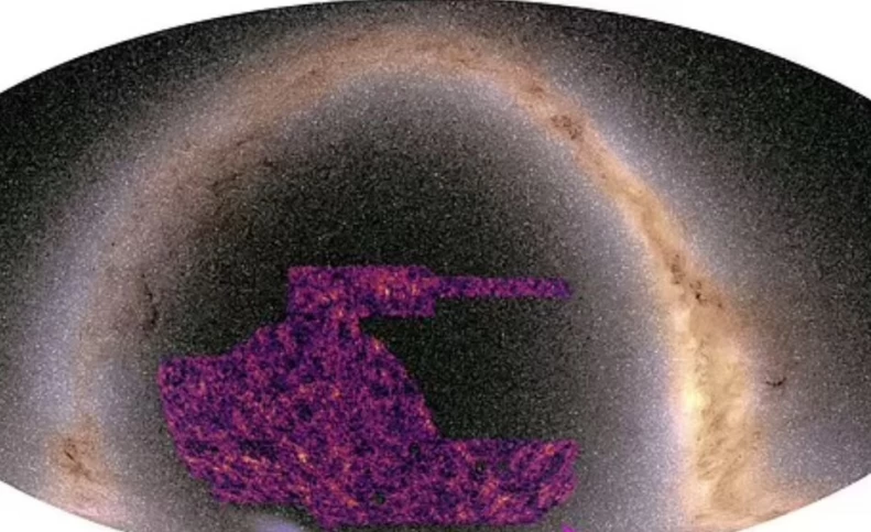 بزرگترین نقشه ماده تاریک جهان منتشر شد
