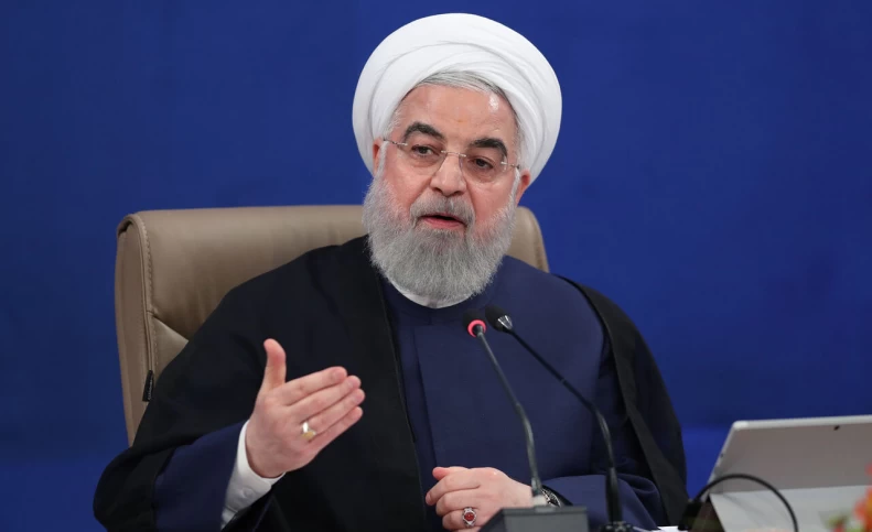 روحانی: میزان، رای ملت است شعار امام بود/ بعضی ها از کلمه همه پرسی خوششان نمی آید/ مسائل اصلی ما با آمریکایی ها در وین حل و فصل شده است