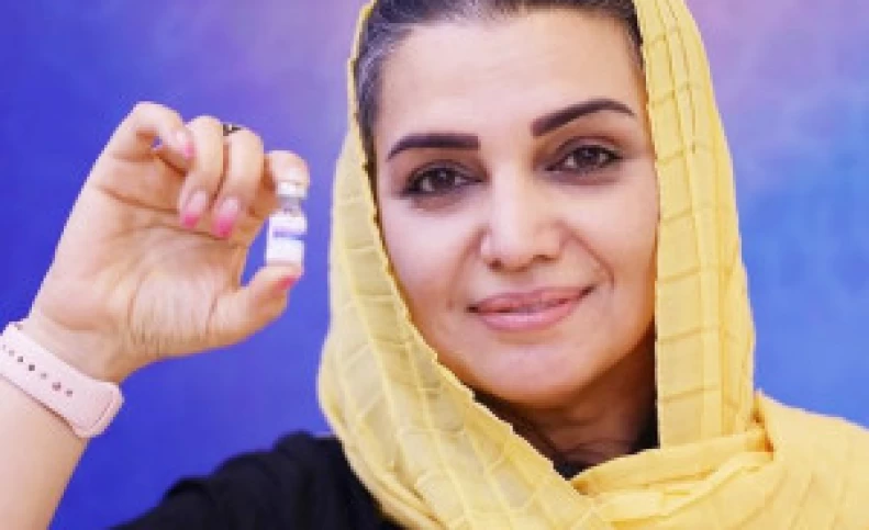 واکنش الهام پاوه نژاد به واکسن زدن هنرمندان