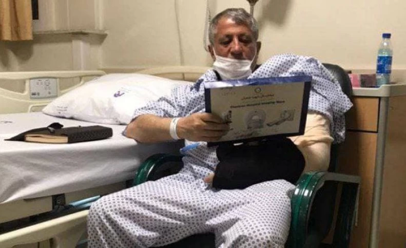 محسن هاشمی در بیمارستان بستری شد/ محسن هاشمی: خبر تصادف من صحت ندارد