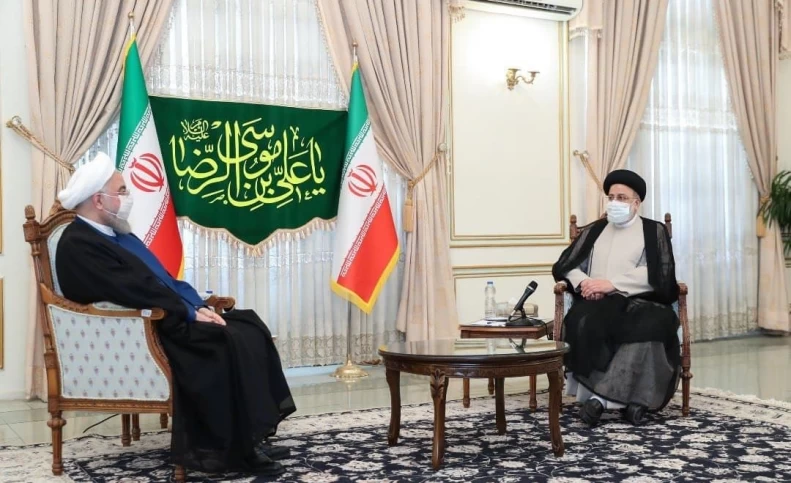 گزارش تصویری دیدار روحانی با رئیسی