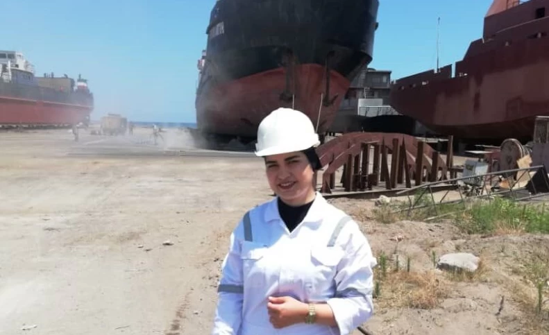 نخستین زن دریانورد ایرانی خزر: دریانوردی شغل انحصاری مردان نیست