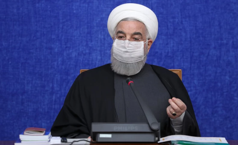 روحانی: سال ۹۹ حرف های بدون محاسبه برای تعطیلی مشاغل می زدند/ استفاده رهبر انقلاب از واکسن ایرانی بهترین تشویق دانشمندان است