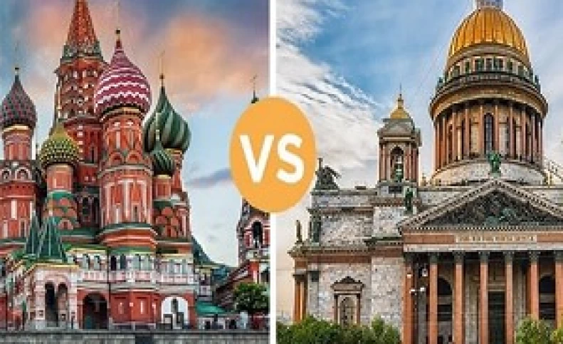 برای سفرهای تفریحی، مسکو بهتر است یا سنت پترزبورگ؟
