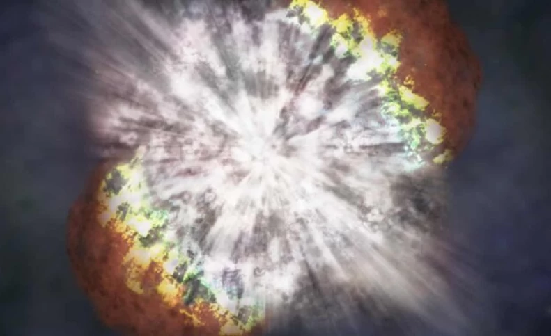 رصد لحظات ابتدایی انفجار یک ابرنواختر برای اولین بار