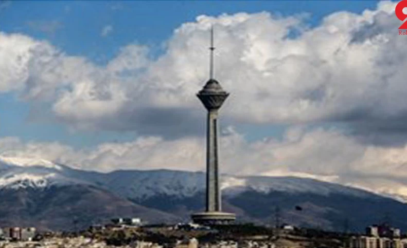 آسمان تهران صاف؛ شمال بارانی