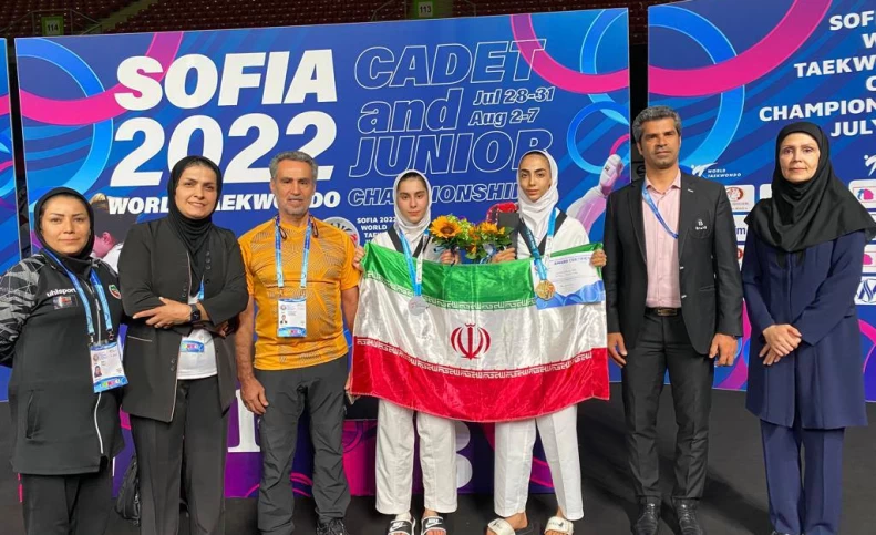 تکواندو قهرمانی جهان - شیری اولین طلای ایران را کسب کرد- سلمانی نقره ای شد