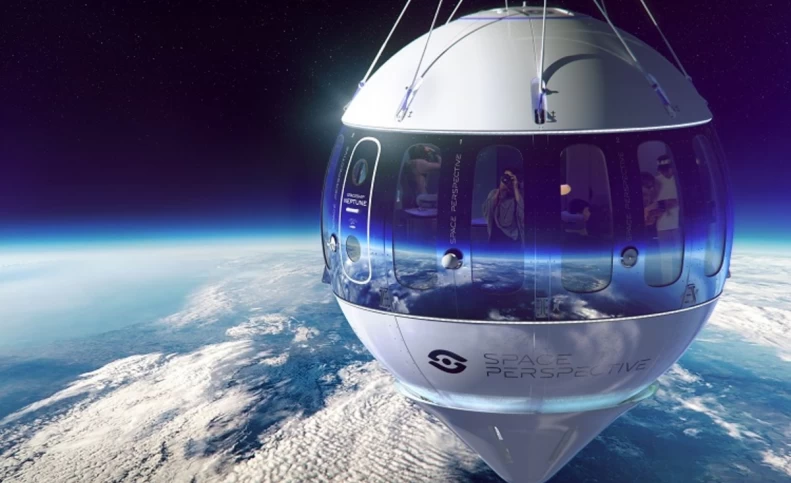 (تصاویر) سفینه فضایی لاکچری با ۱۲۵ هزار دلار مسافران را به فضا می‌برد!