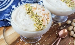 طرز تهیه دسر کشکول ترکیه