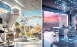 تصاویر هوش مصنوعی از خانه ها در سال ۲۰۵۰