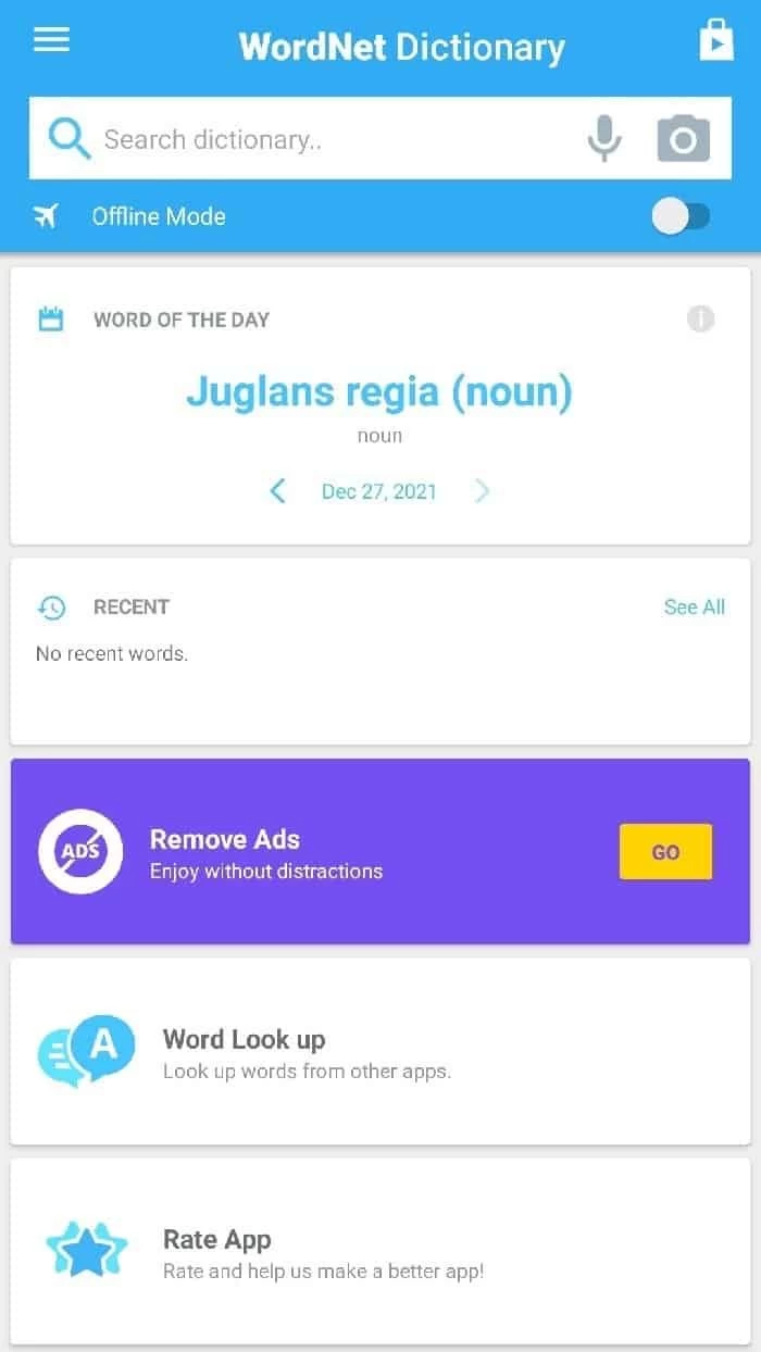 معرفی دیکشنری Advanced English Dictionary برای اندروید دیکشنری اندروید