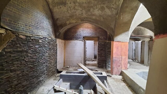 «خرابکاری» یک سریال تلویزیونی در حمام تاریخی