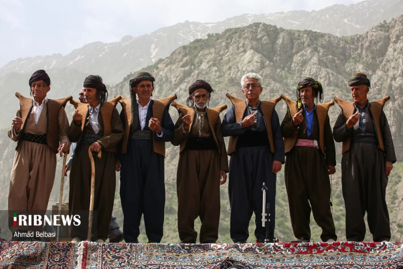 (تصاویر) مراسم آیینی کومسای در هورامان کردستان