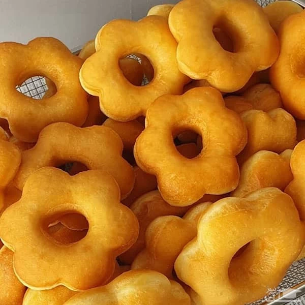 دونات سیب زمینی بدون پنیر