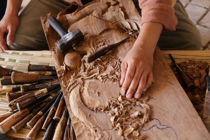 منبت کاری از صنایع اردبیل منبت کاری