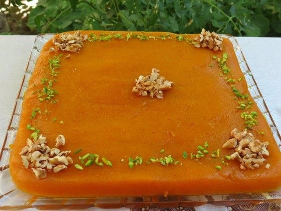 طرز تهیه حلوای شیر خوشمزه حلوای شیر